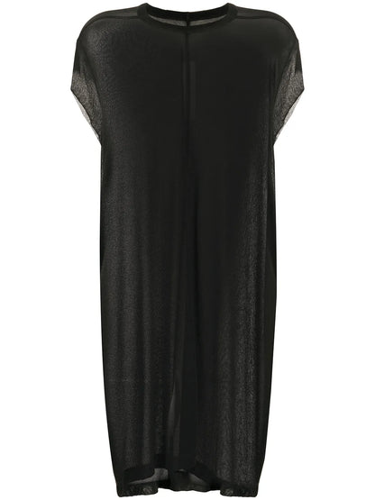 Sheer Longline T-Shirt