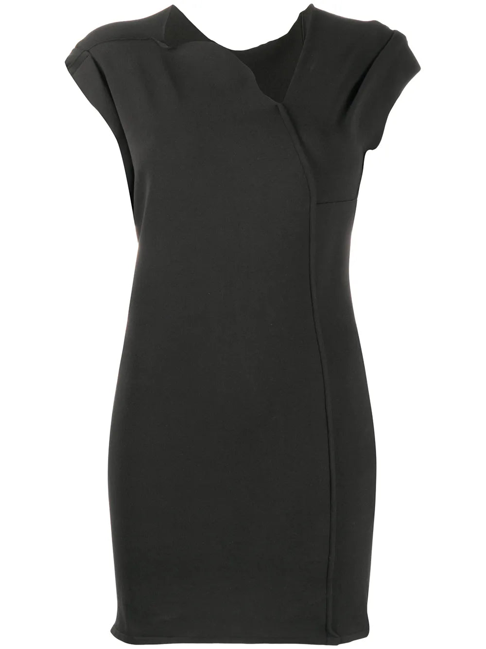Asymmetric Neck Dress