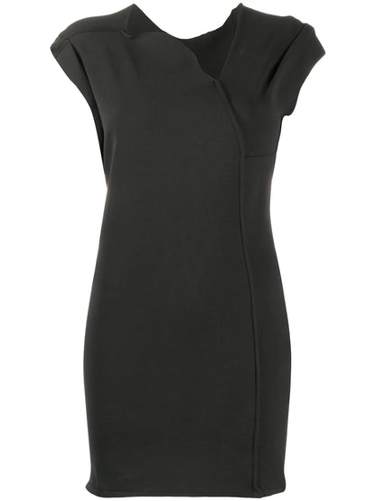 Asymmetric Neck Dress