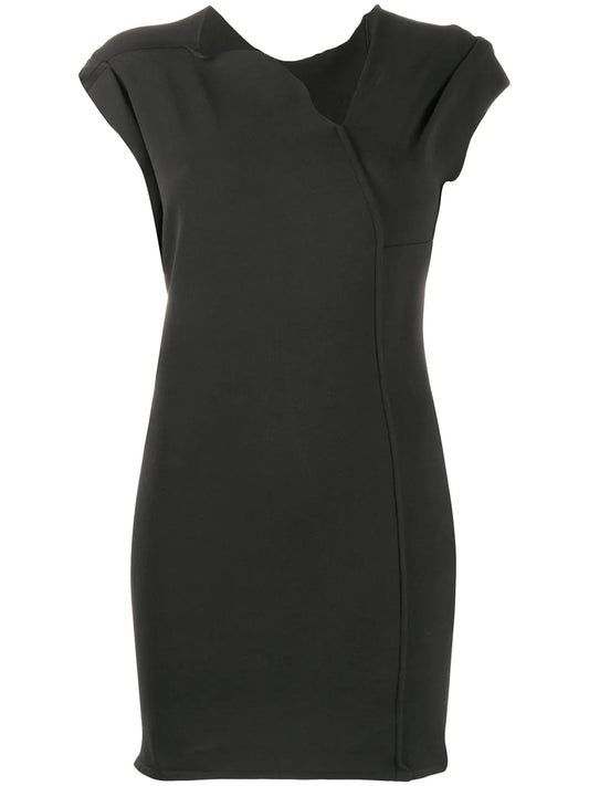 Asymmetric Neck Dress
