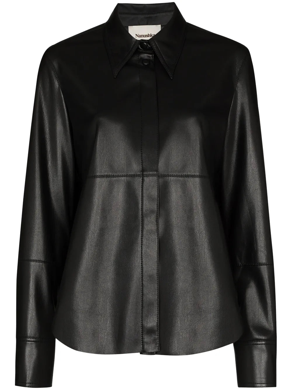 Button-Up Long-Sleeve Shirt