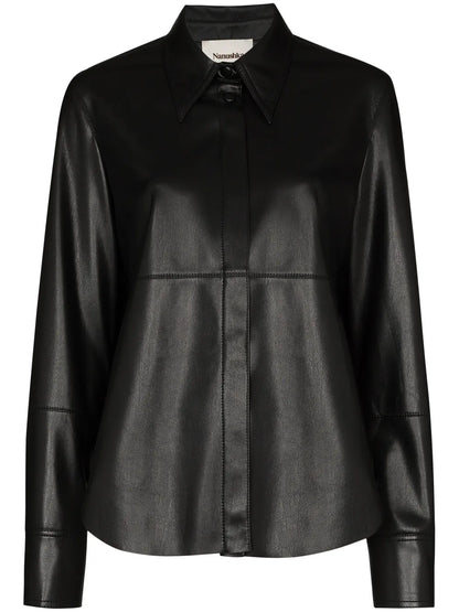Button-Up Long-Sleeve Shirt
