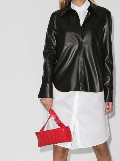 Button-Up Long-Sleeve Shirt