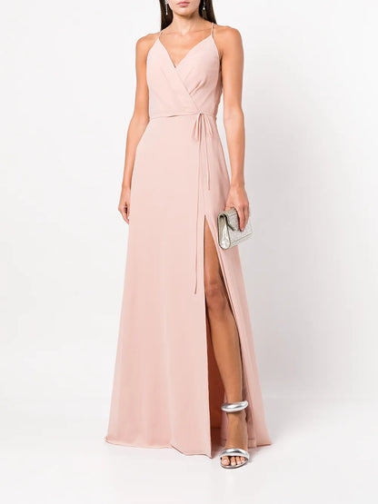Sleeveless Tied Waist Dress