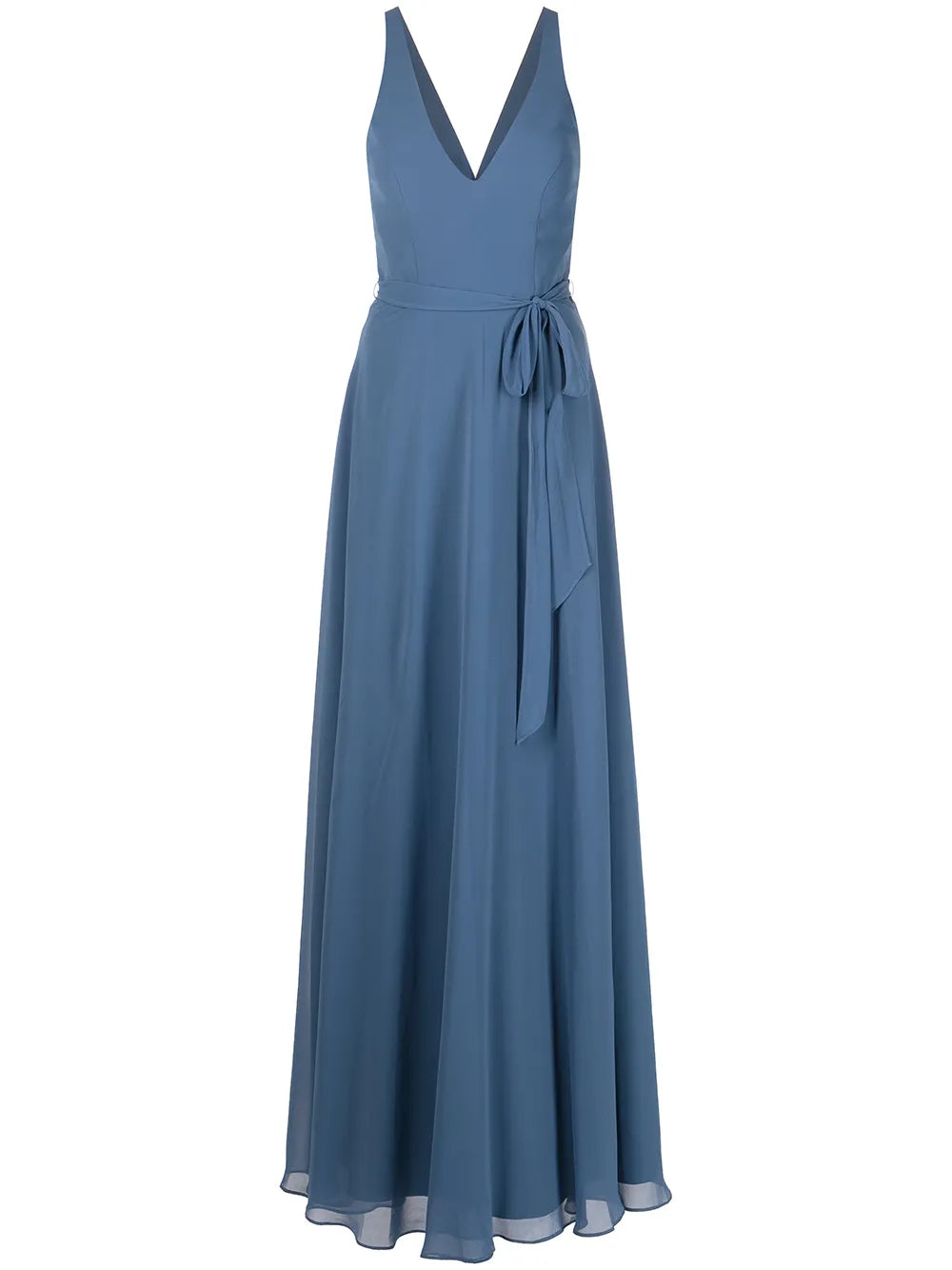 V-Neck Sleeveless Gown