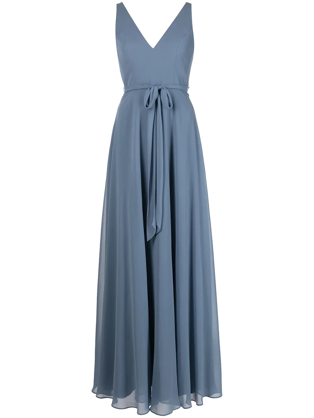 V-Neck Sleeveless Gown