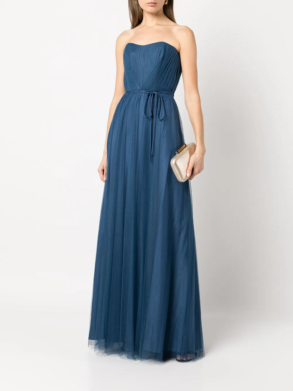 Strapless Tulle Gown