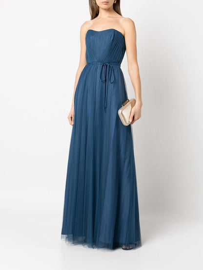 Strapless Tulle Gown