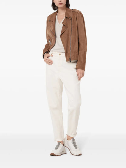 Long-Sleeve Fitted Jumper