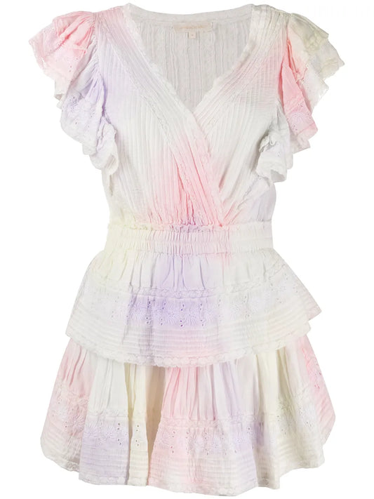 Tiered Ruffle Mini Dress