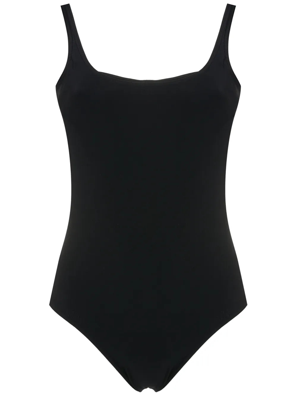 Square Neck Lace-Fastening One Piece