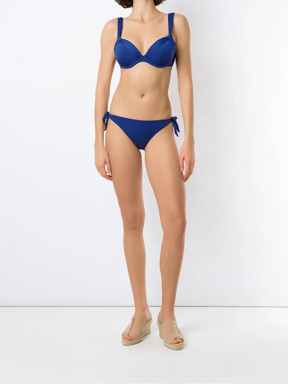 Ruched Detail Bikini Set