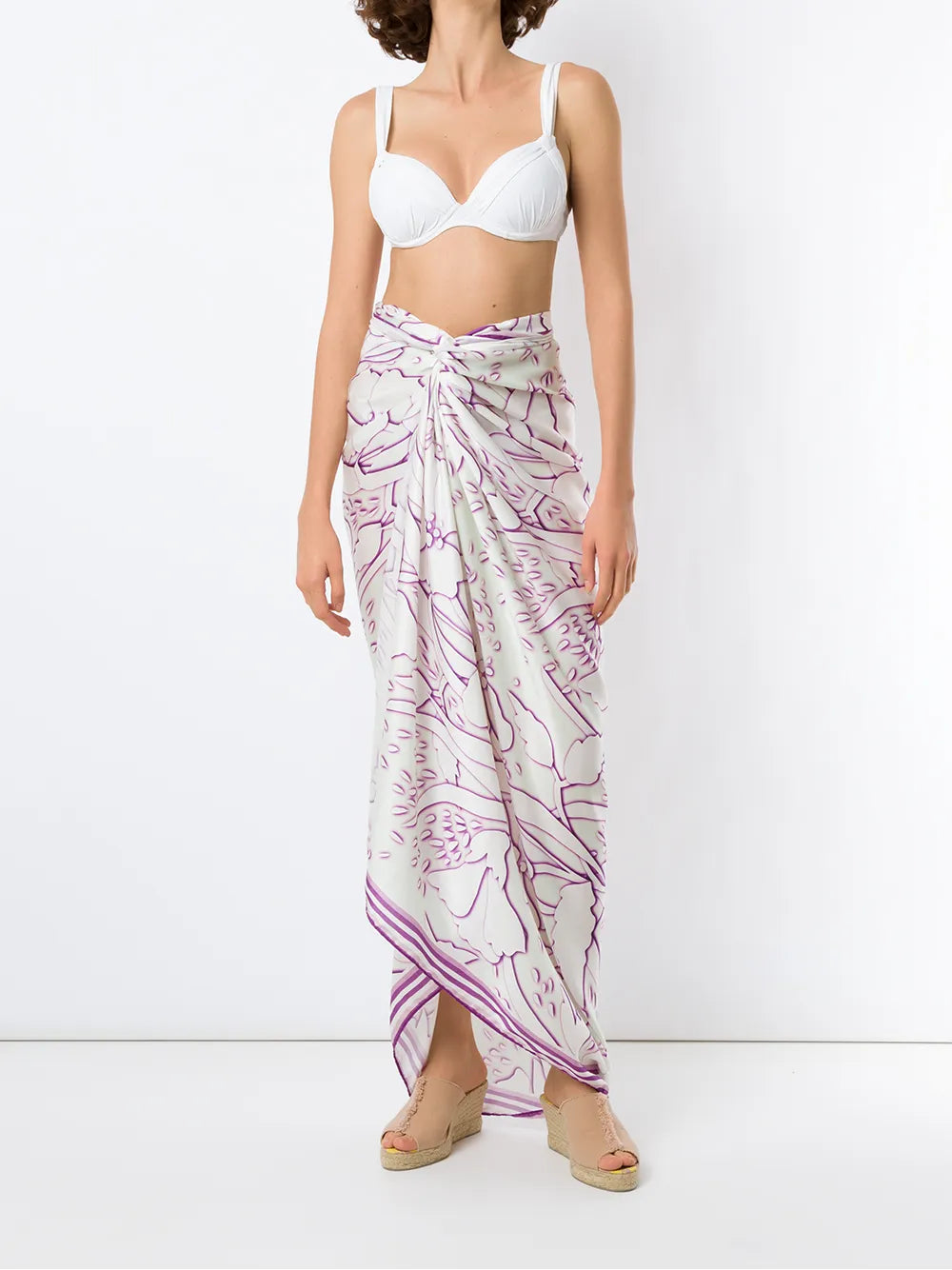 Ruched Detail Bikini Set