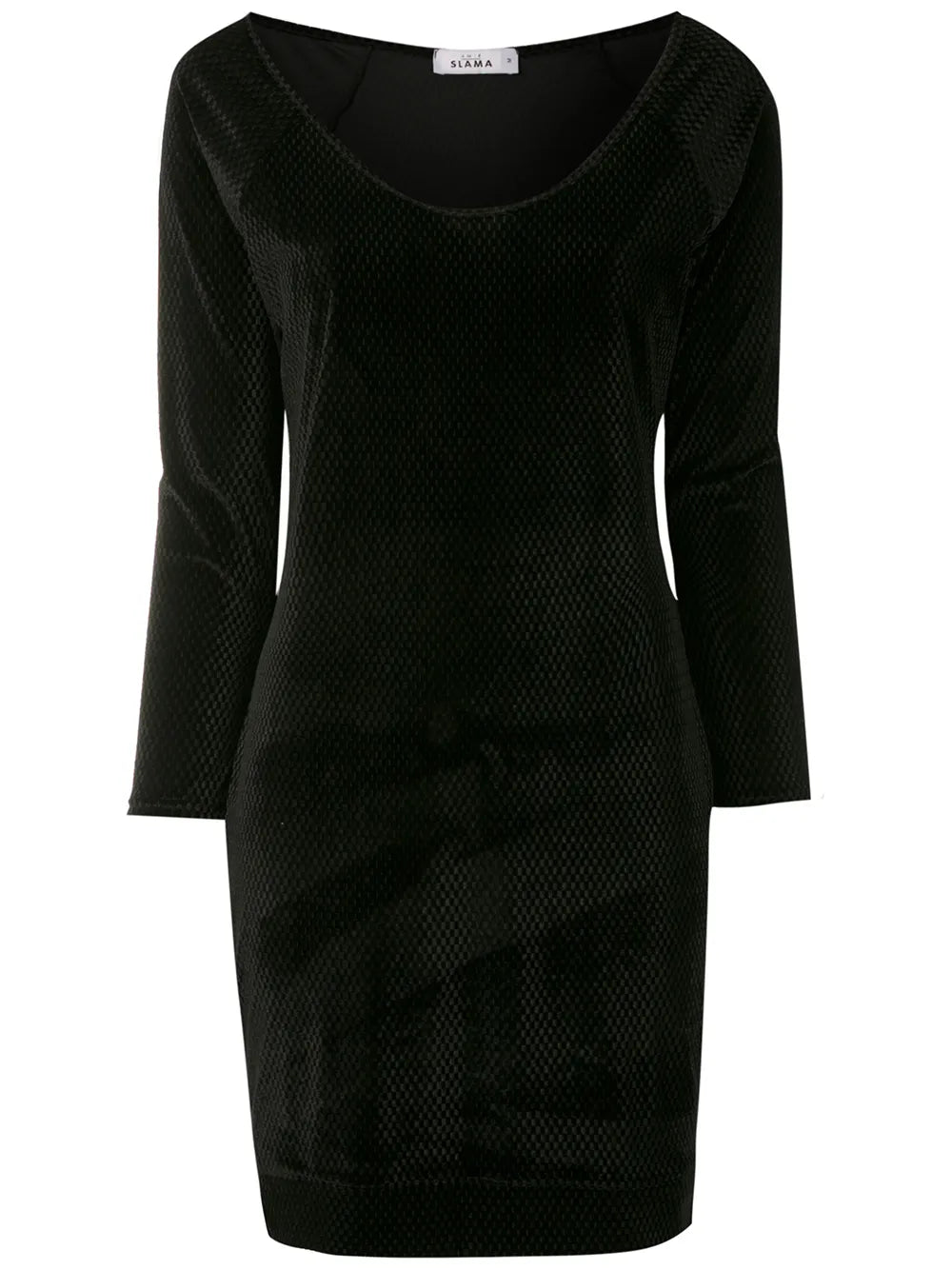 Scoop Neck Tube Dress