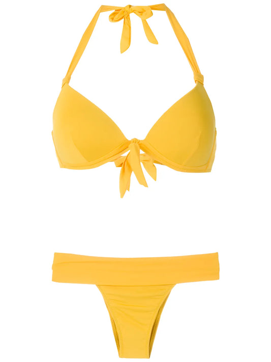 Triangle Top Bikini Set