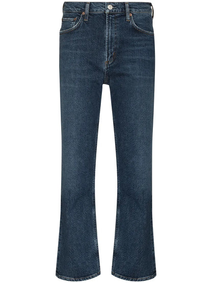 Wilder Cropped Straight-Leg Jeans