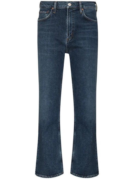 Wilder Cropped Straight-Leg Jeans