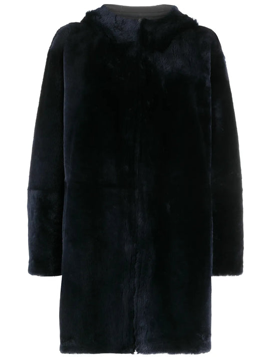 Reversible Hooded Coat