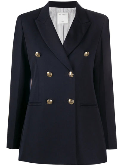 Double-Breasted Tailored Blazer