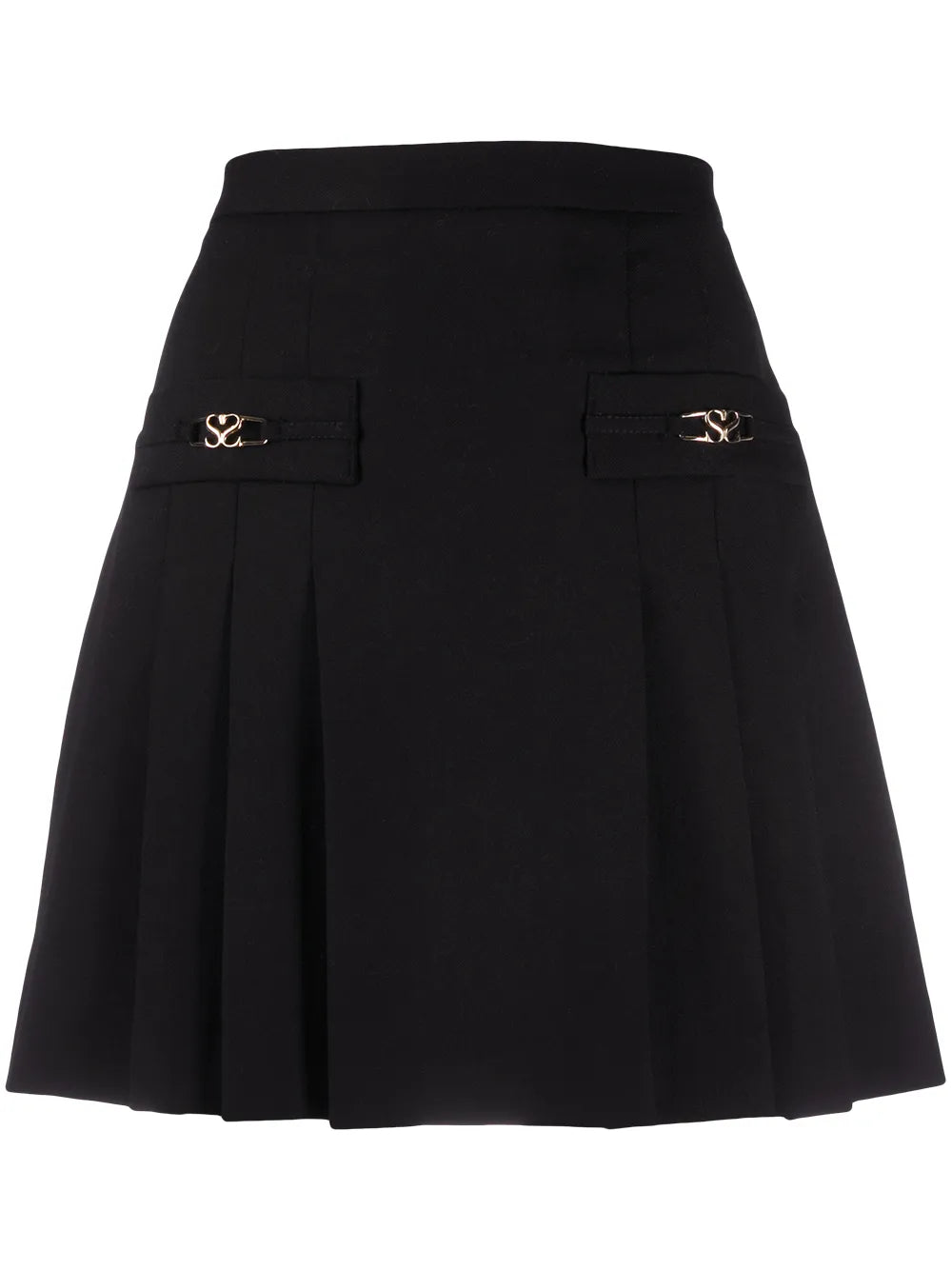 Pleated Mini Skirt