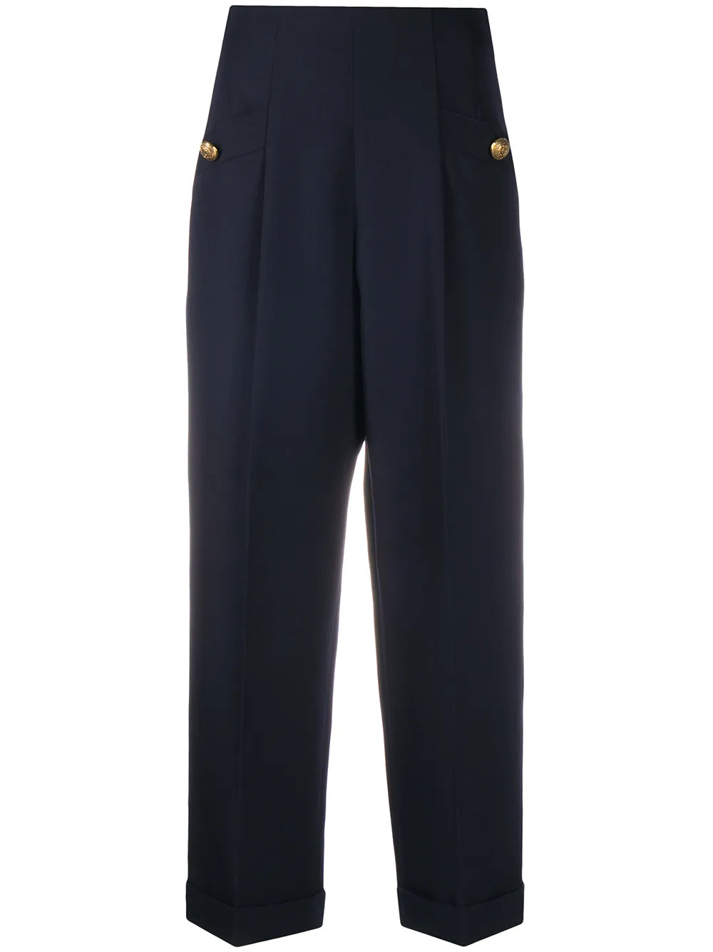 High-Waisted Trousers