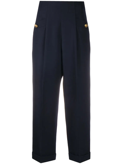 High-Waisted Trousers