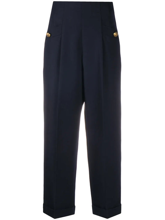 High-Waisted Trousers