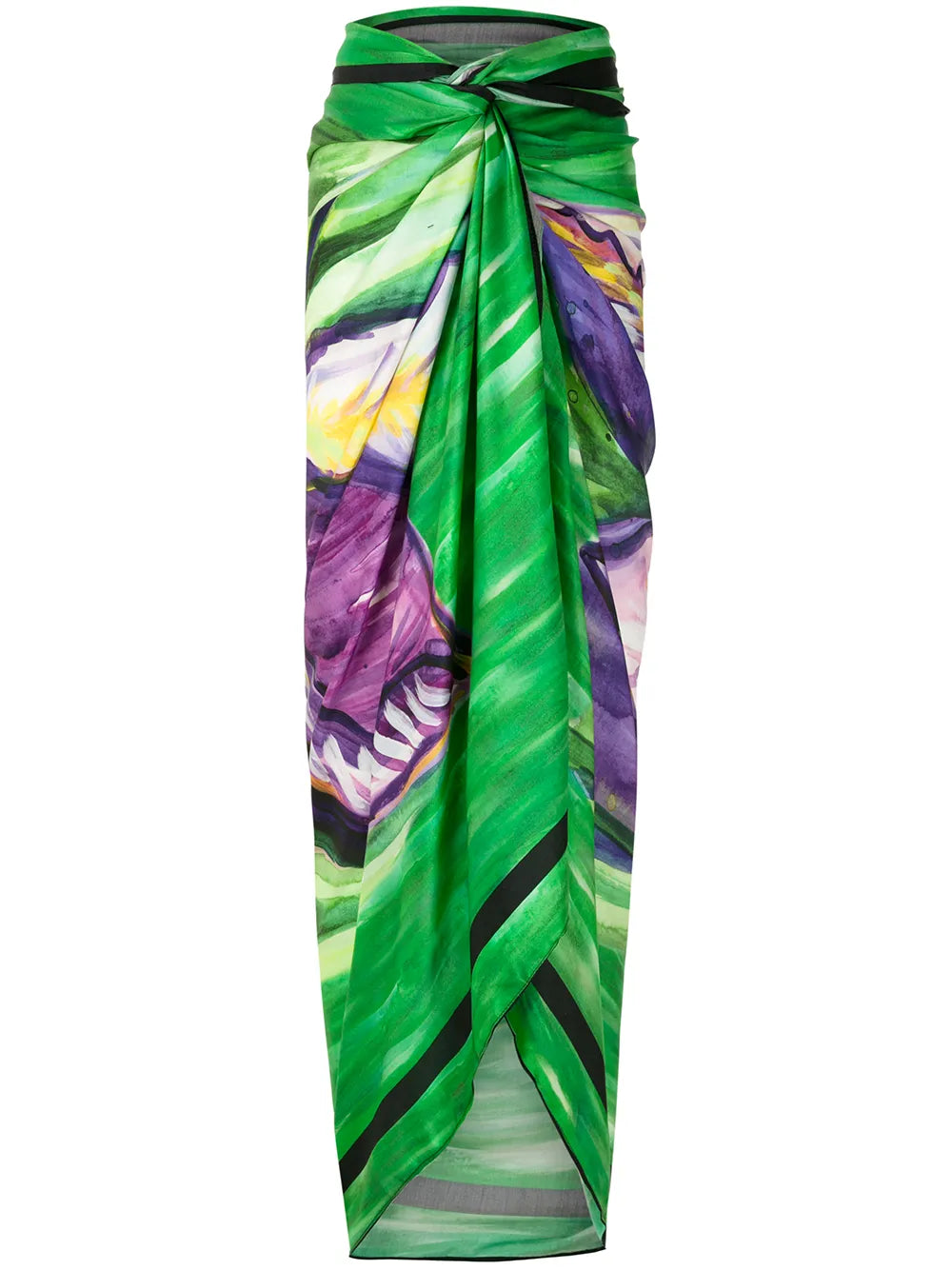 Pintura Verde Oversized Beach Skirt