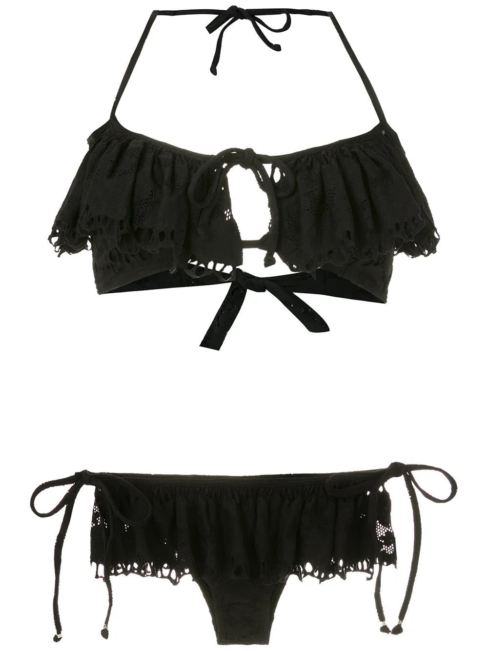Ruffled Bikini Set
