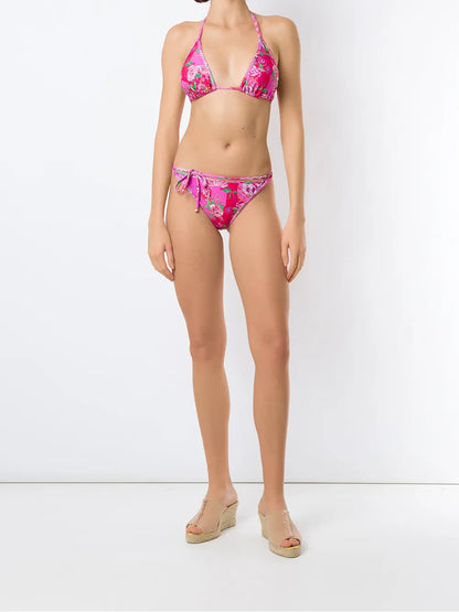 Floral-Print Bikini Set