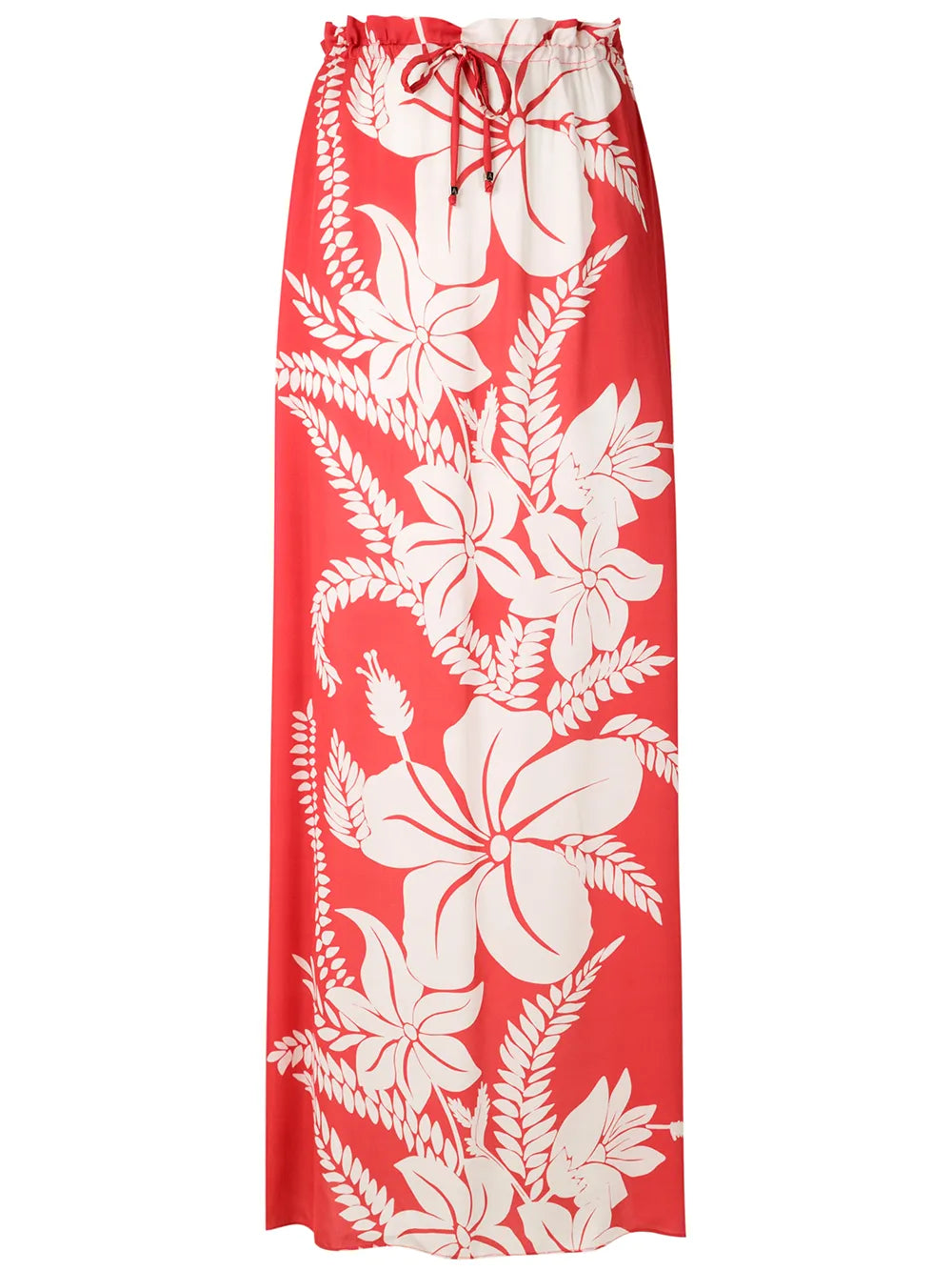 Floral-Print Maxi Skirt
