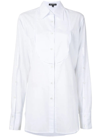 Longline Tuxedo Shirt