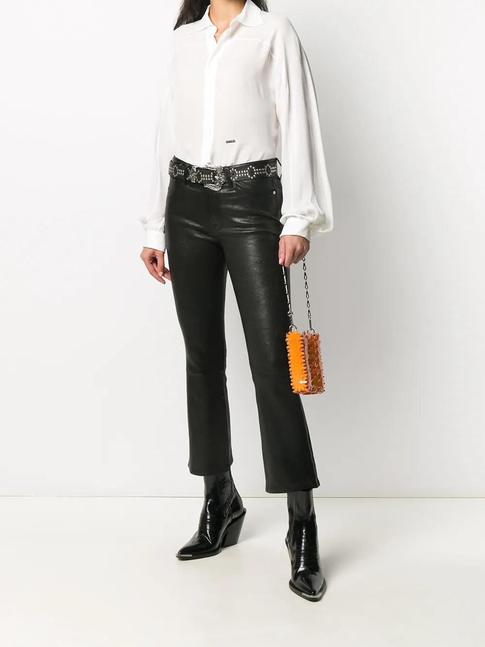 Silk Button-Up Shirt