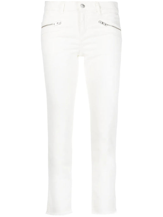 Ava Cropped Slim-Cut Jeans
