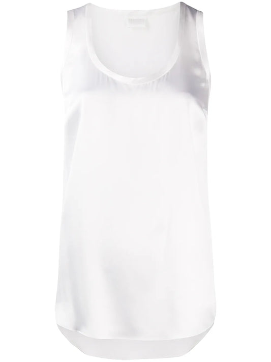 Plain Crew-Neck Tank Top