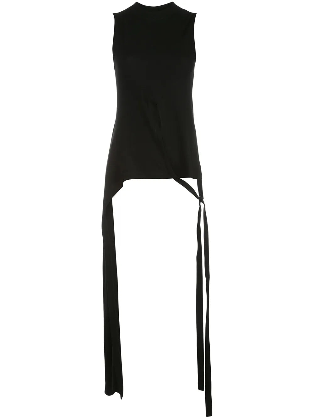 Sleeveless Split Apron T-Shirt
