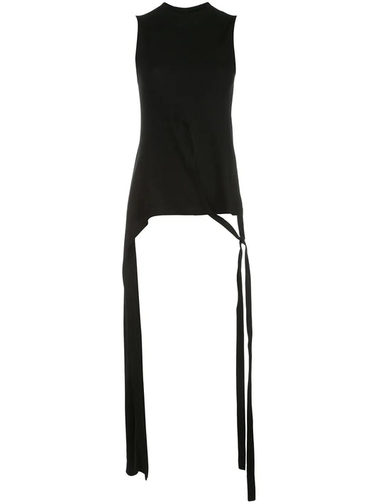 Sleeveless Split Apron T-Shirt