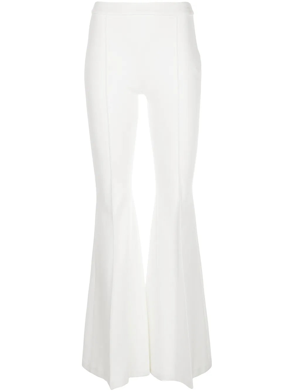 Pintuck Flared Trousers