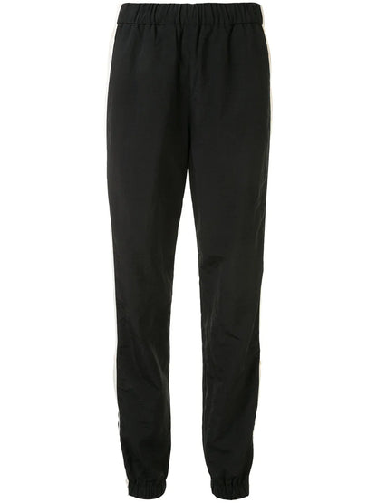 Side-Zip Stripe Trackpants