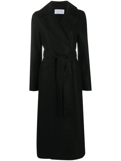 Wrap-Around Virgin Wool Coat