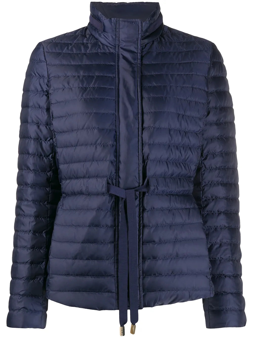 Drawstring Waist Puffer Jacket