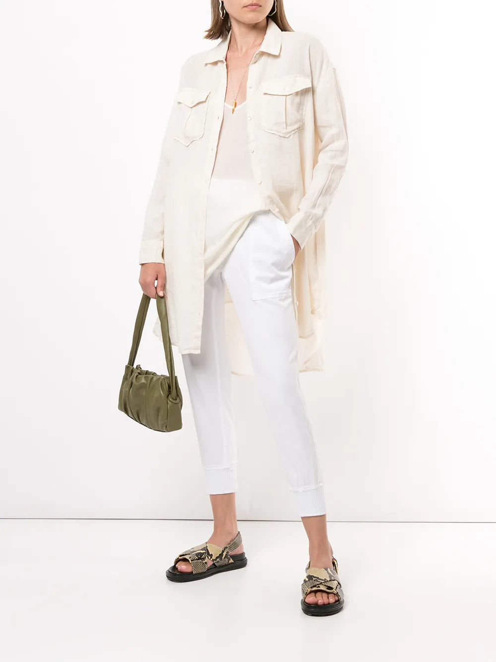 Mixed Media Trousers