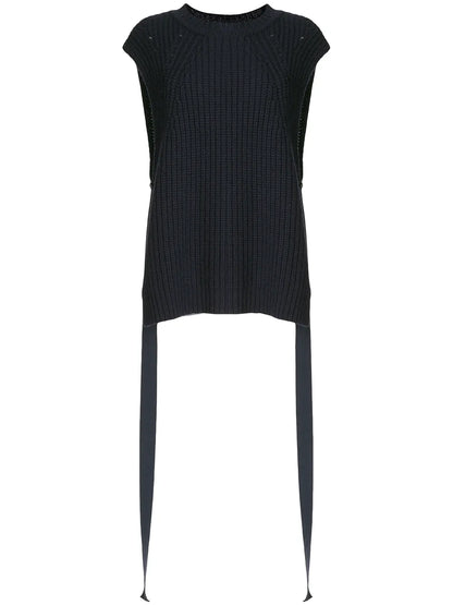 Side Taps Knitted Top