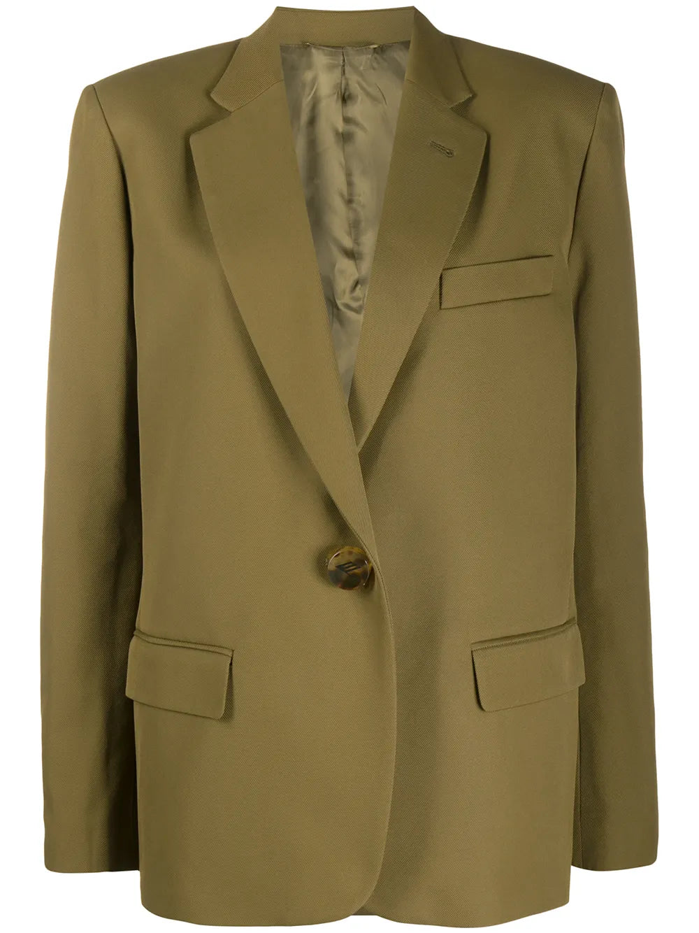Plain Single Breasted Blazer