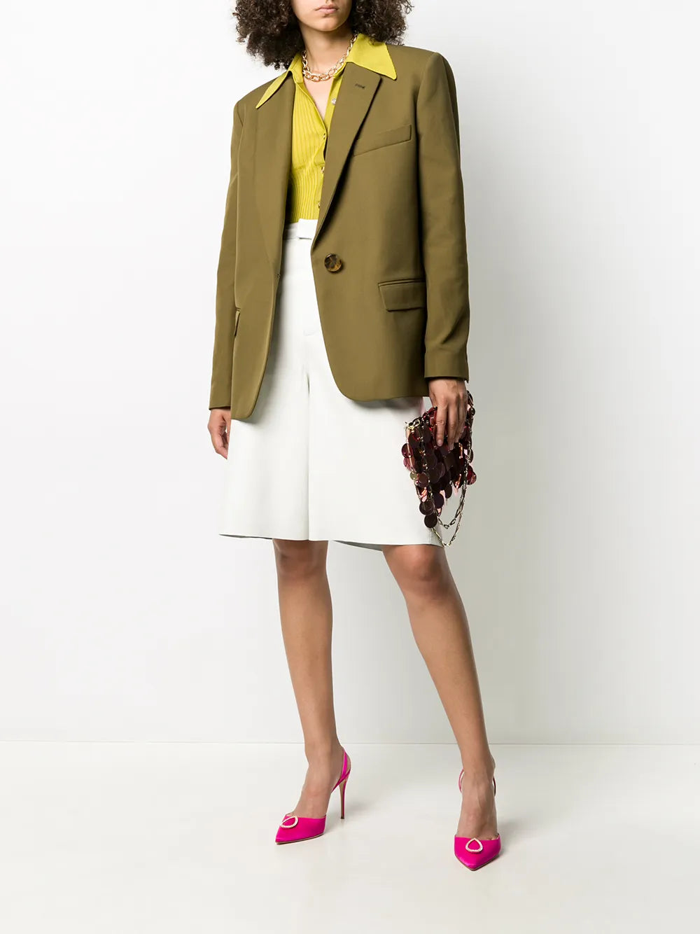 Plain Single Breasted Blazer