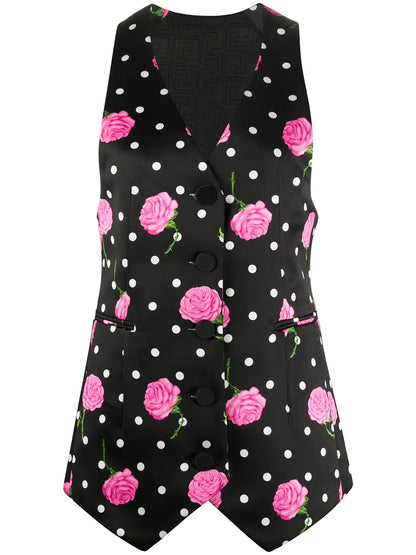 Floral Tailored Waistcoat