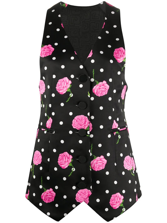 Floral Tailored Waistcoat