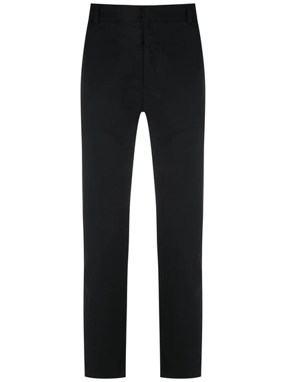 Buttoned Slim Trousers