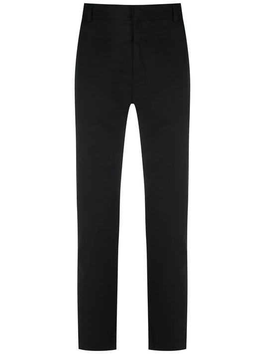 Buttoned Slim Trousers