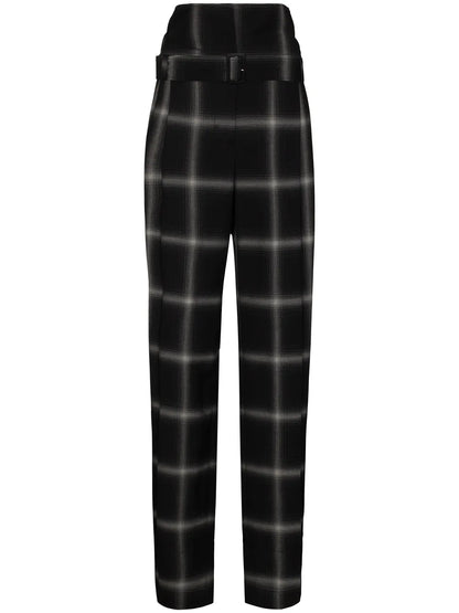 Harley High-Waist Wool Trousers